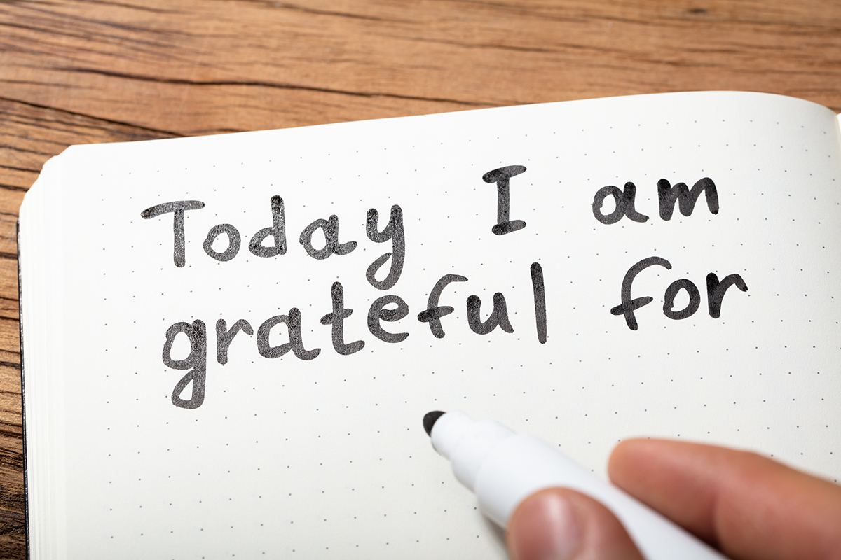 gratitude journal